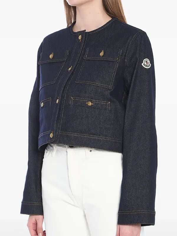 Moncler Denim Jacket Women's
