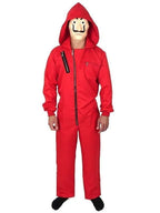 Money Heist La Casa de Papel Dali Red Cotton  Costume