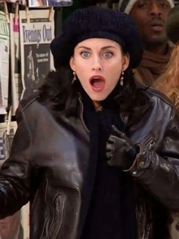  Friends Leather Monica Geller Jacket
