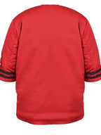 vMonkey D Luffy inspired red shirt One Piece season 2