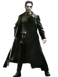 Keanu Reeves The Matrix Black Cotton Coat