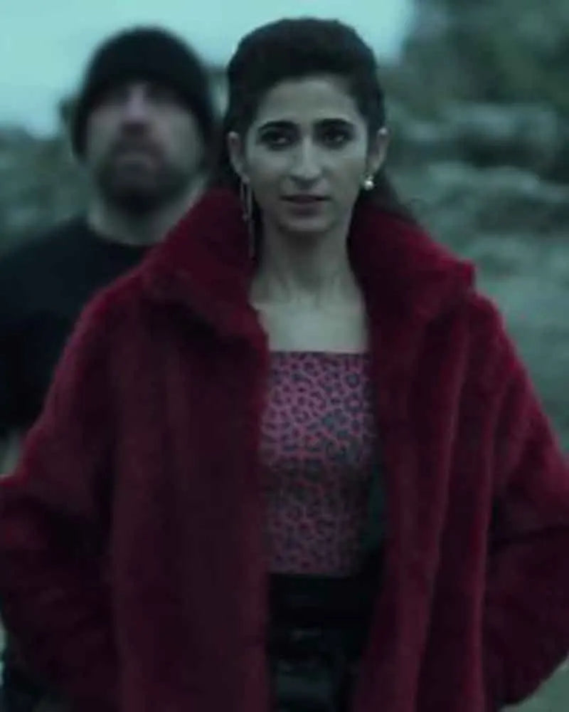 Nairobi Money Heist Maroon Jacket