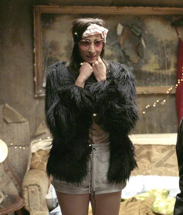 Nairobi Money Heist  faux fur Jacket