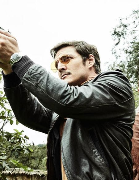 
Pedro Pascal Narcos Season 2  Leather Jacket

