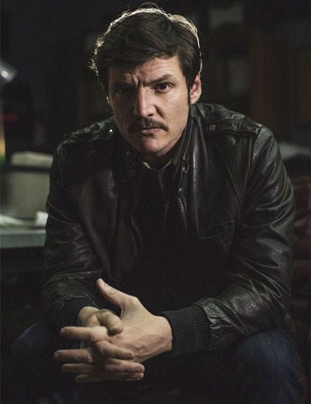 
Pedro Pascal Narcos Season 2   New Leather Jacket

