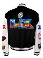 NFL Super Bowl 2026 Wool Varsity Jacket