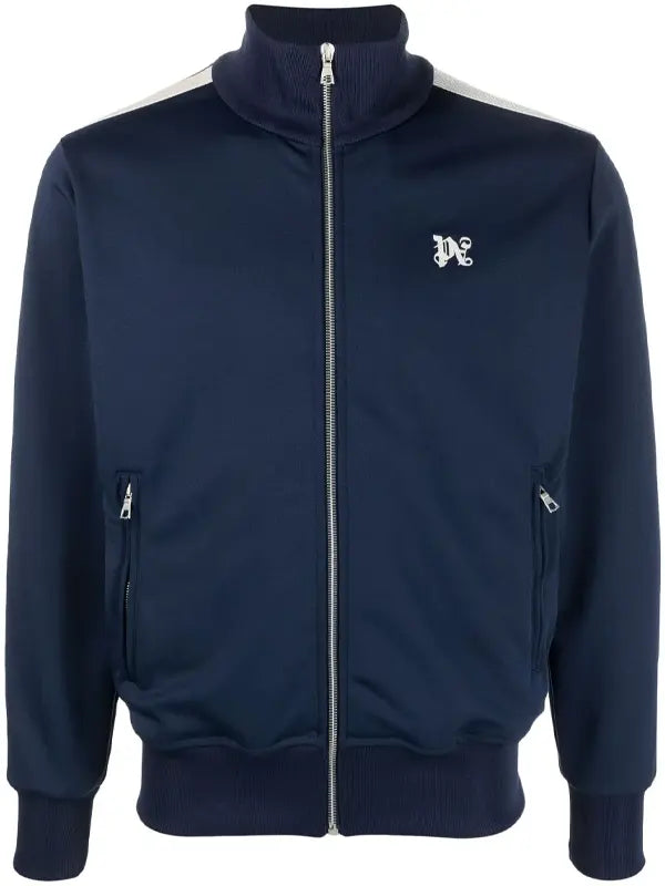 Navy Blue Palm Angels Jacket