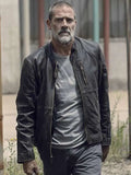 
Negan The Walking Dead Season 9 Black Leather Jacket
