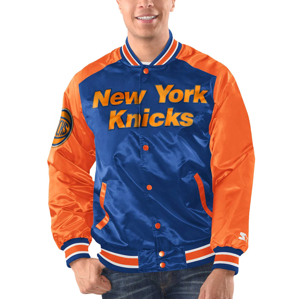 New York Knicks Satin Starter Jacket