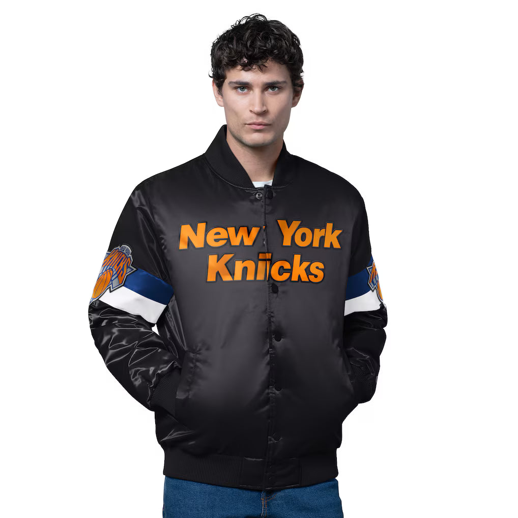 New York Knicks Satin Starter Jacket