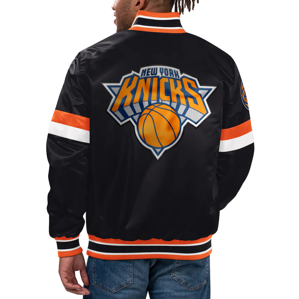 New York Knicks Starter Jacket Black