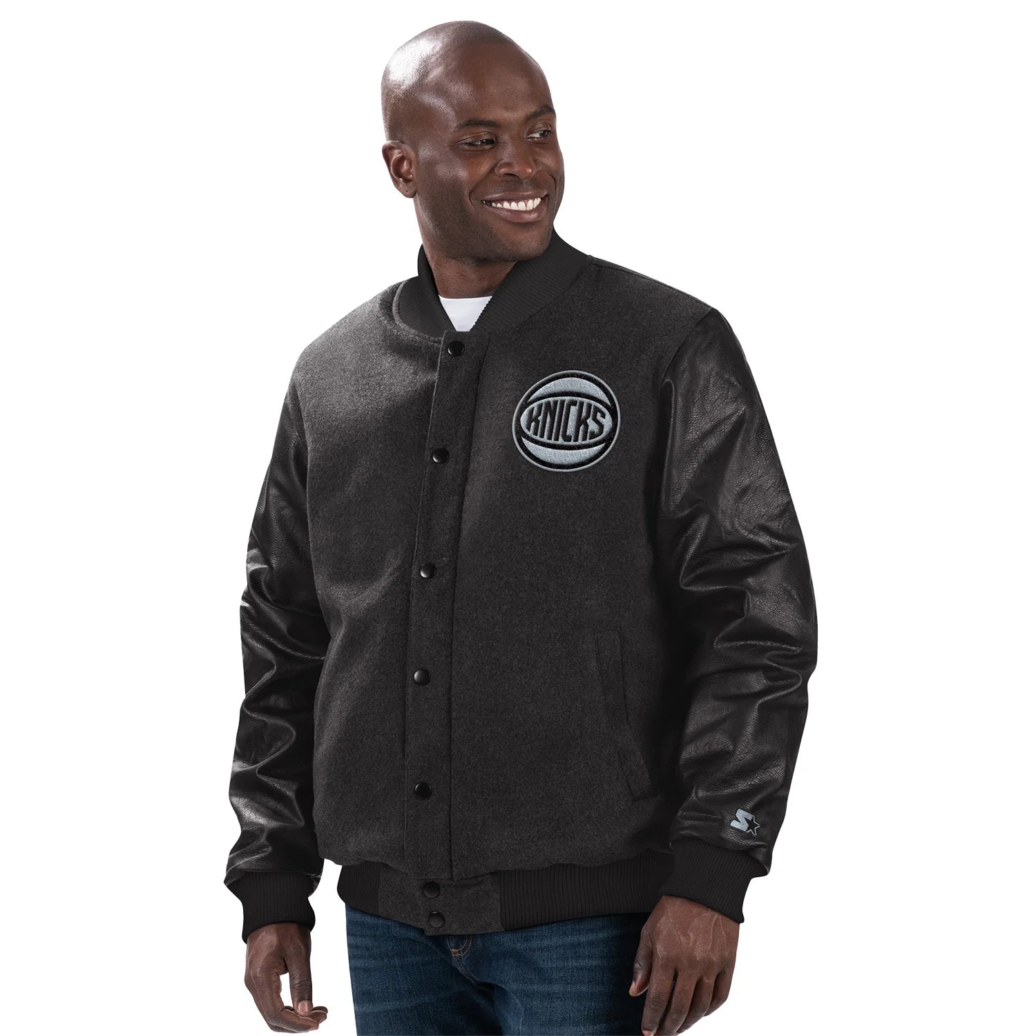 New York Knicks Starter Jacket Black