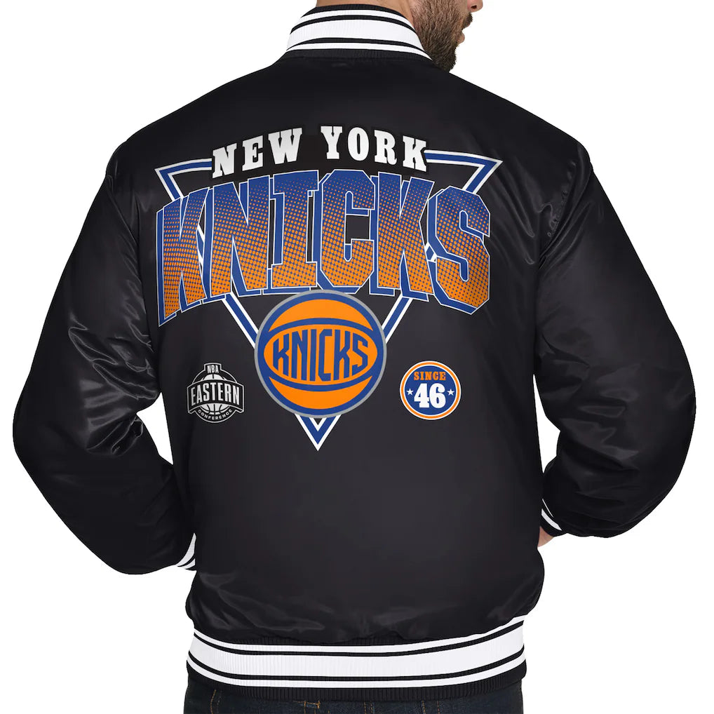 New York Knicks Starter Jacket Black