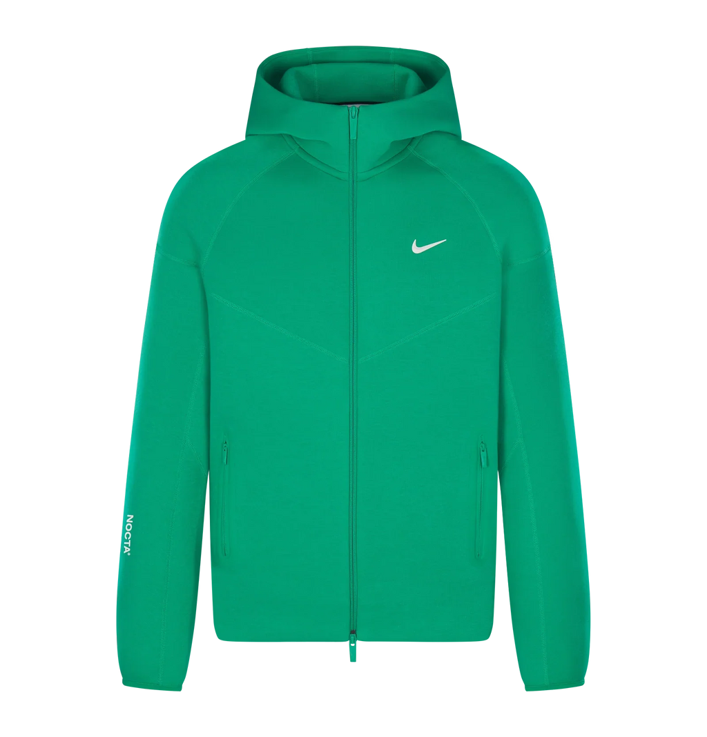 Nike-X-Nocta-Tech-Fleece-Full-Zip-Hoodie-Stadium-Green