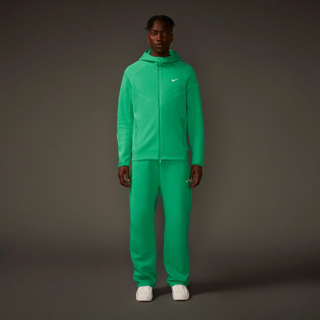 Nike-X-Nocta-Tech-Fleece-Full-Zip-Up-Hoodie-Stadium-Green