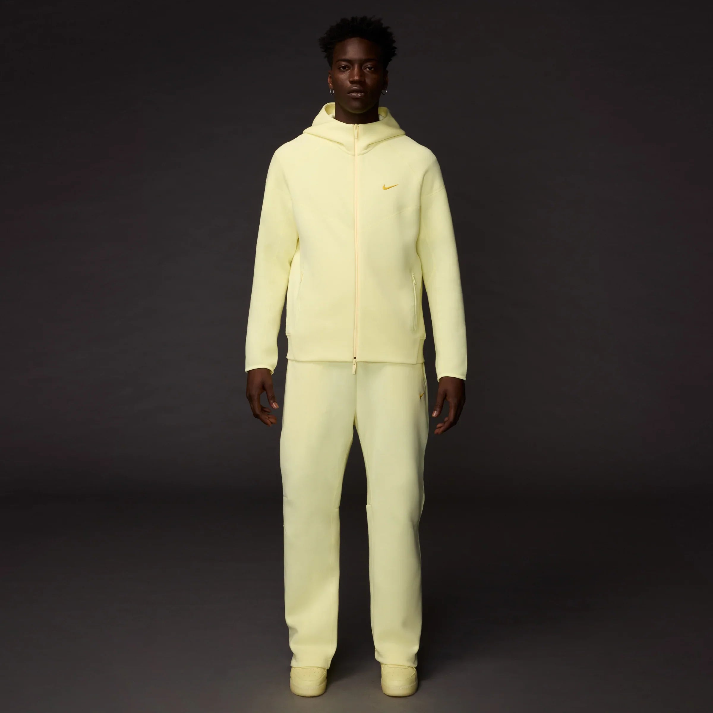 Nike X Nocta Tech Fleece Full Zip Hoodie Citron Tint