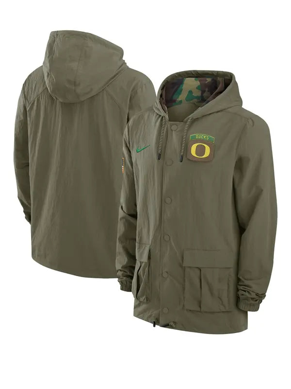 Nike Oregon Ducks Camo Military Appreciation Club Hoodie Buy