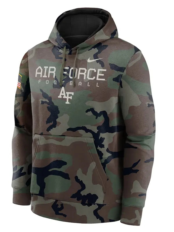 Nike Oregon Ducks Camo Military Appreciation Club Hoodie Men