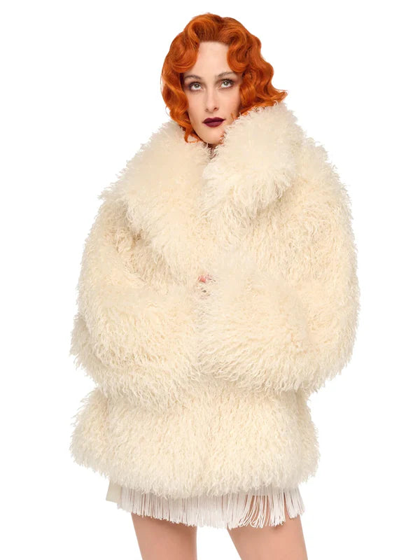Norma-Kamali-Faux-Fur-Coat