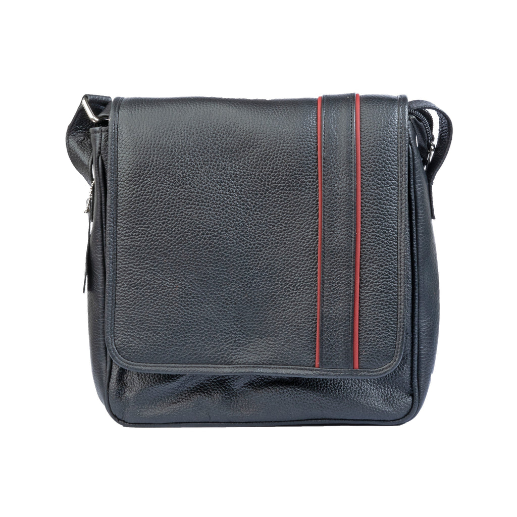 Rumble Crossbody Leather Bag For Both Zing Apparel