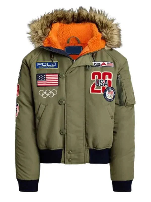 Olympic-2026-Team-USA-Green-Bomber-Jacket