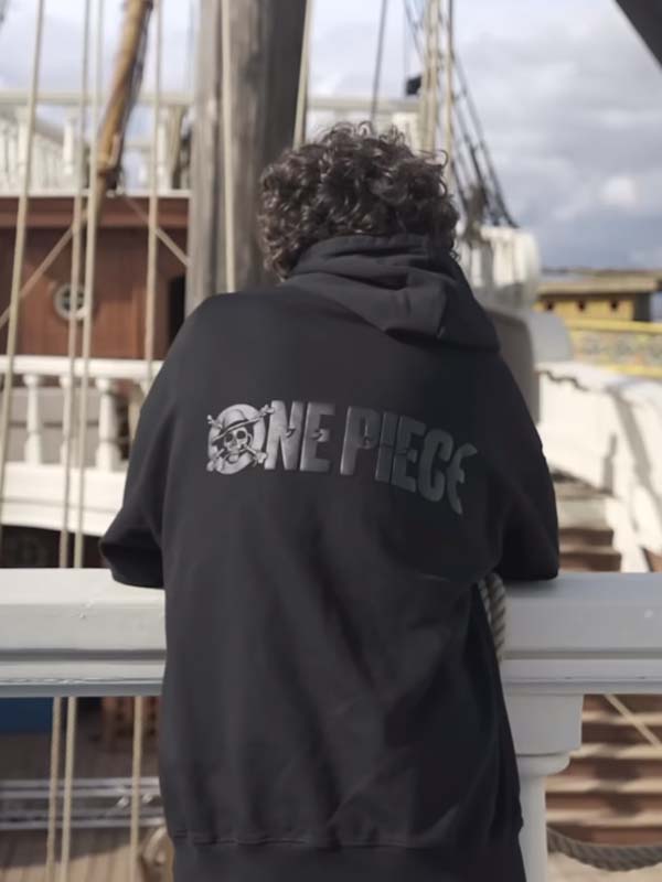 One Piece S02 D. Luffy Black Hoodie