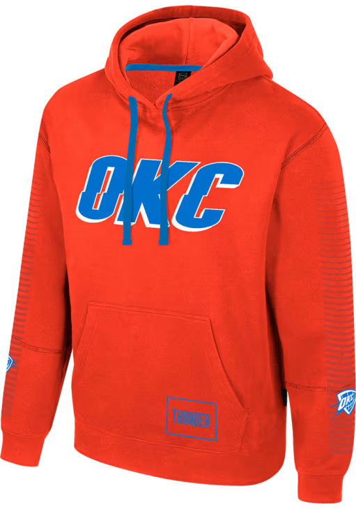 Orange Okc Thunder Hoodie