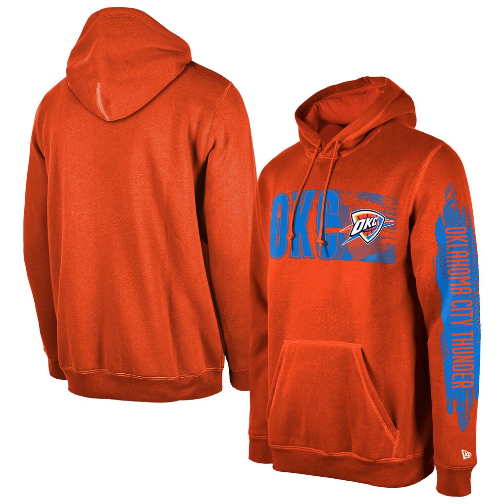 Orange Okc Thunder Hoodie