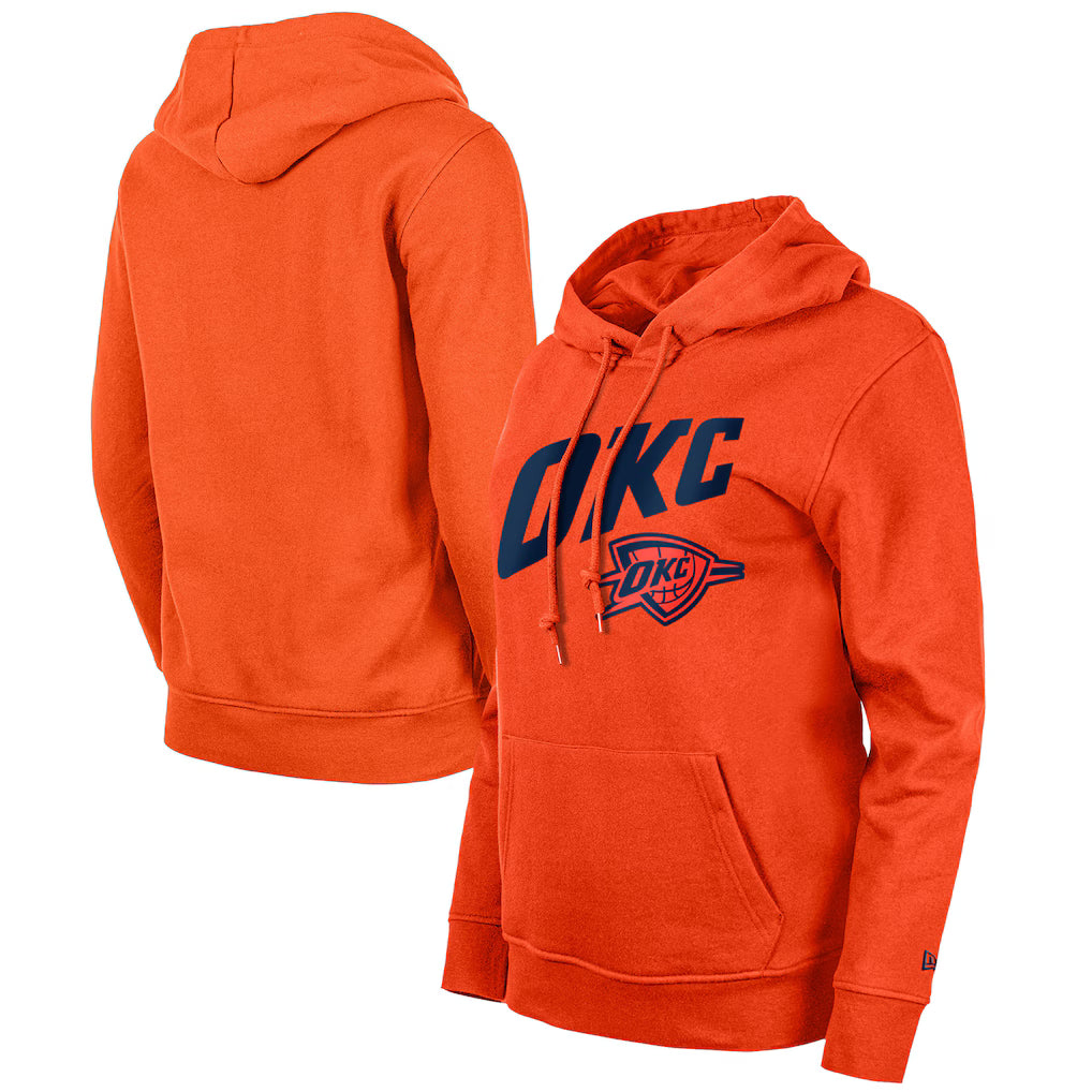 Orange Okc Thunder Hoodie