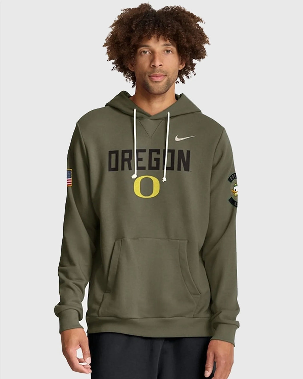 Oregon-Ducks-2025-Military-Appreciation-Hoodie-Olive-Green