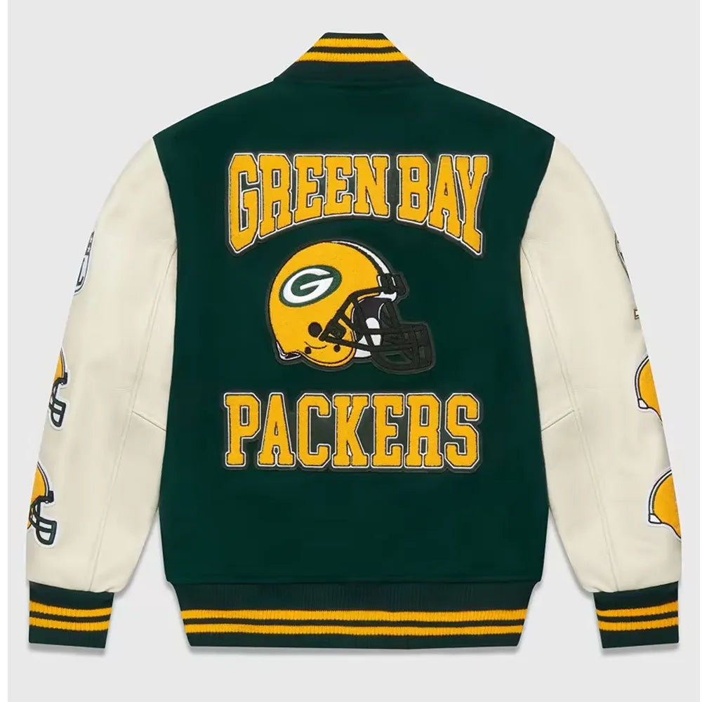 OVO X NFL Green Bay Packers Varsity Jacket
