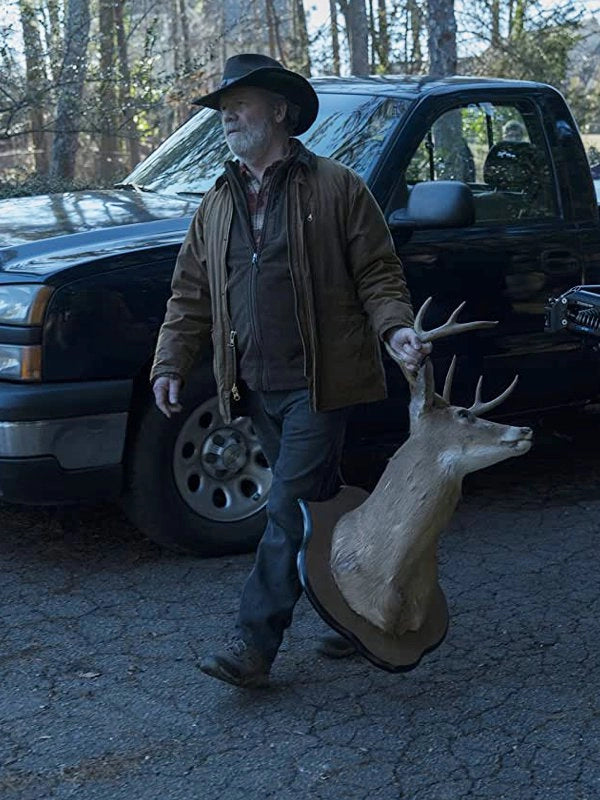 
 Ozark Peter Mullan Brown Cotton Jacket