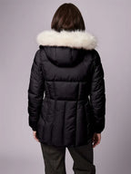 Park City Vegan Fur Trim Puffer Jacket