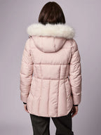 Park City Vegan Fur Trim Puffer Jacket