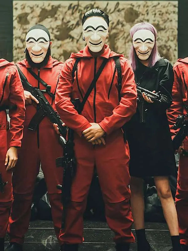Park Hae-soo Money Heist New  Cotton Jumpsuit