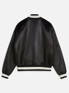 Patta-Script-Logo-Satin-Varsity-Black-Jacket-Back