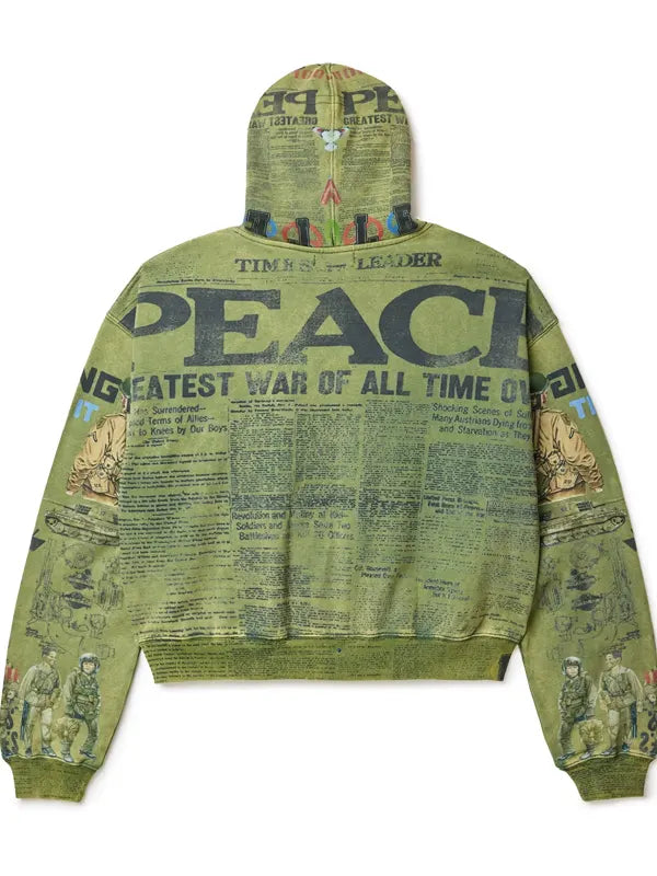 Peace Vale Hoodie Back