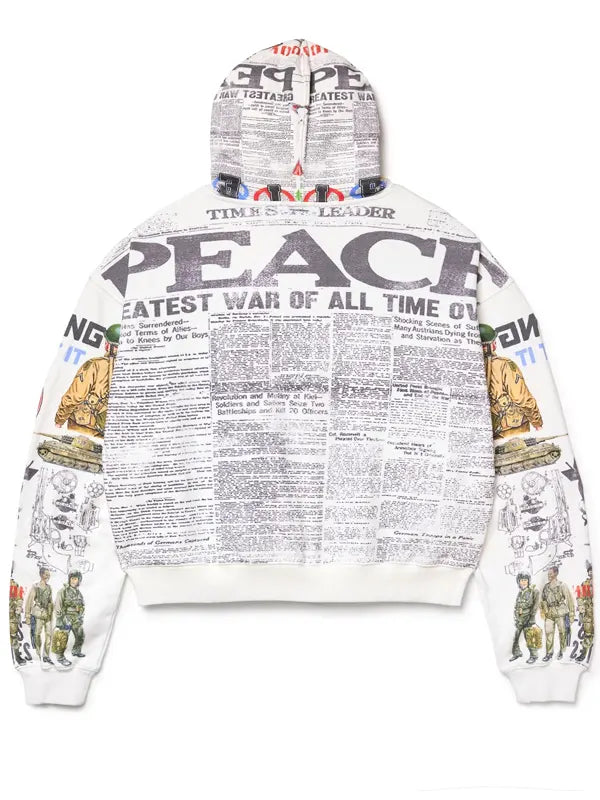 Peace Vale Hoodie Print
