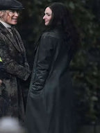  Peaky Blinders Rebecca Ferguson Black  Coat


