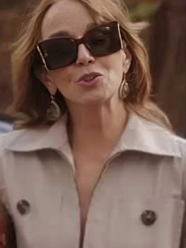 
Philippine Leroy-Beaulieu Emily In Paris S04 New  Belted Jumpsuit
