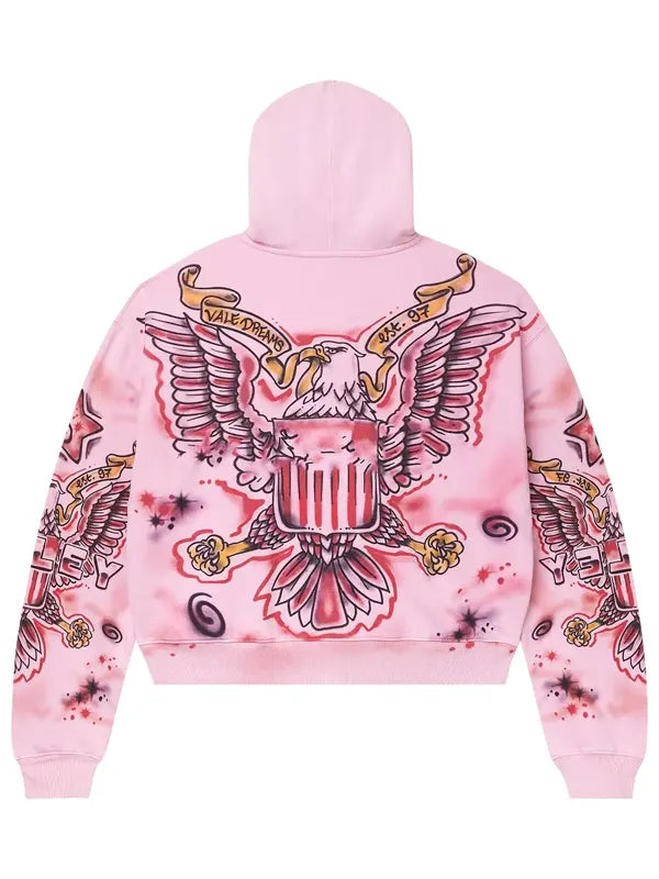 Pink Vale Hoodie Sale