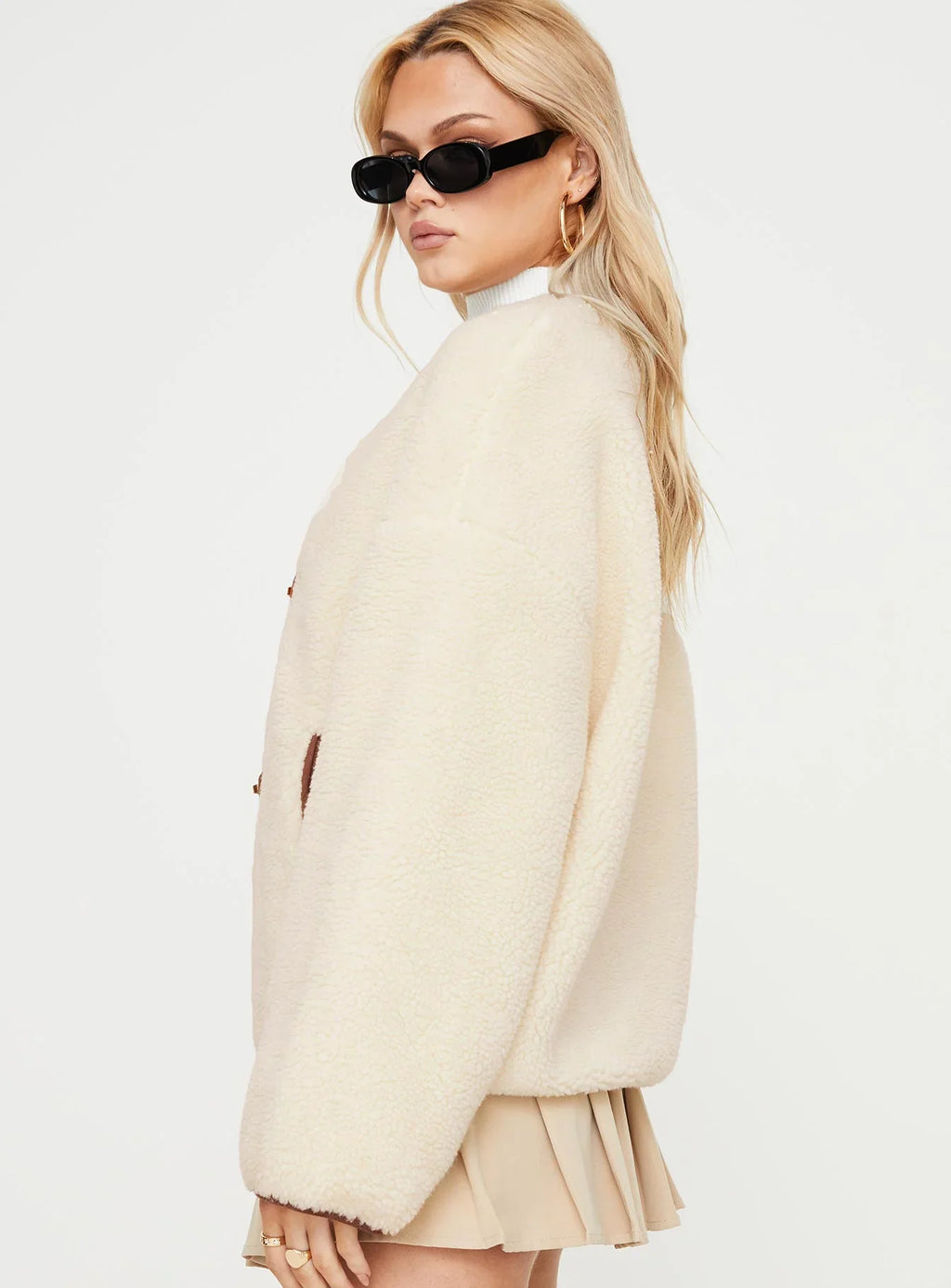 Princess-Polly-Adylic-Teddy-Jacket-Cream-Brown