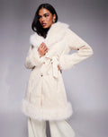 Princess-Polly-Simmer-Lane-Suedette-Faux-Fur-Trim-Belted-Longline-Penny-Lane-Coat-Cream