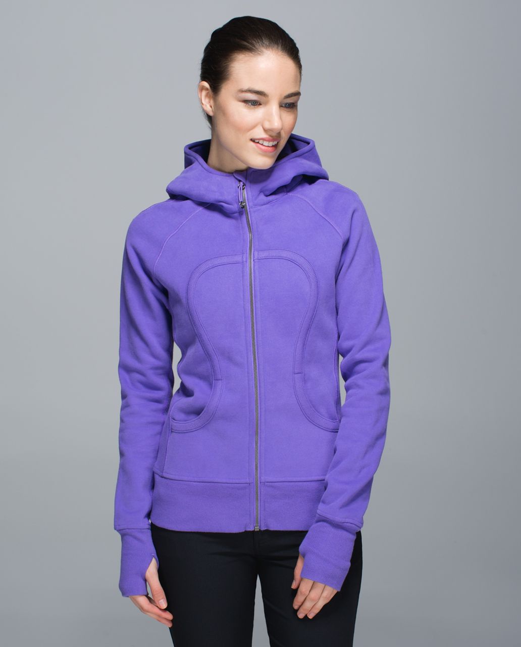 Purple Lululemon Scuba Jacket