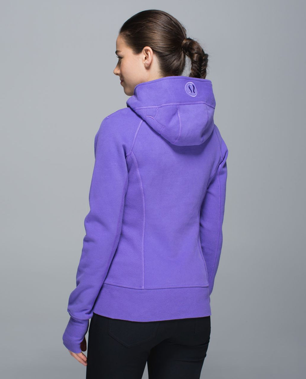 Purple Lululemon Scuba Jacket