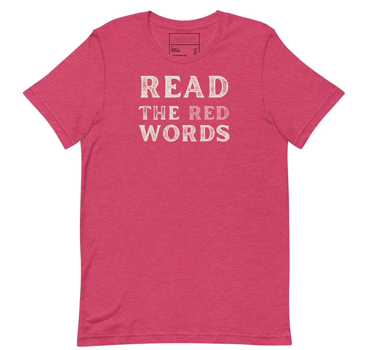 Read The Red Words Shirt