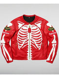 Red Skeleton Supreme Jacket