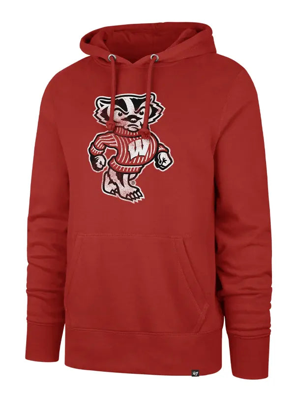 Red Wisconsin Badgers Hoodie