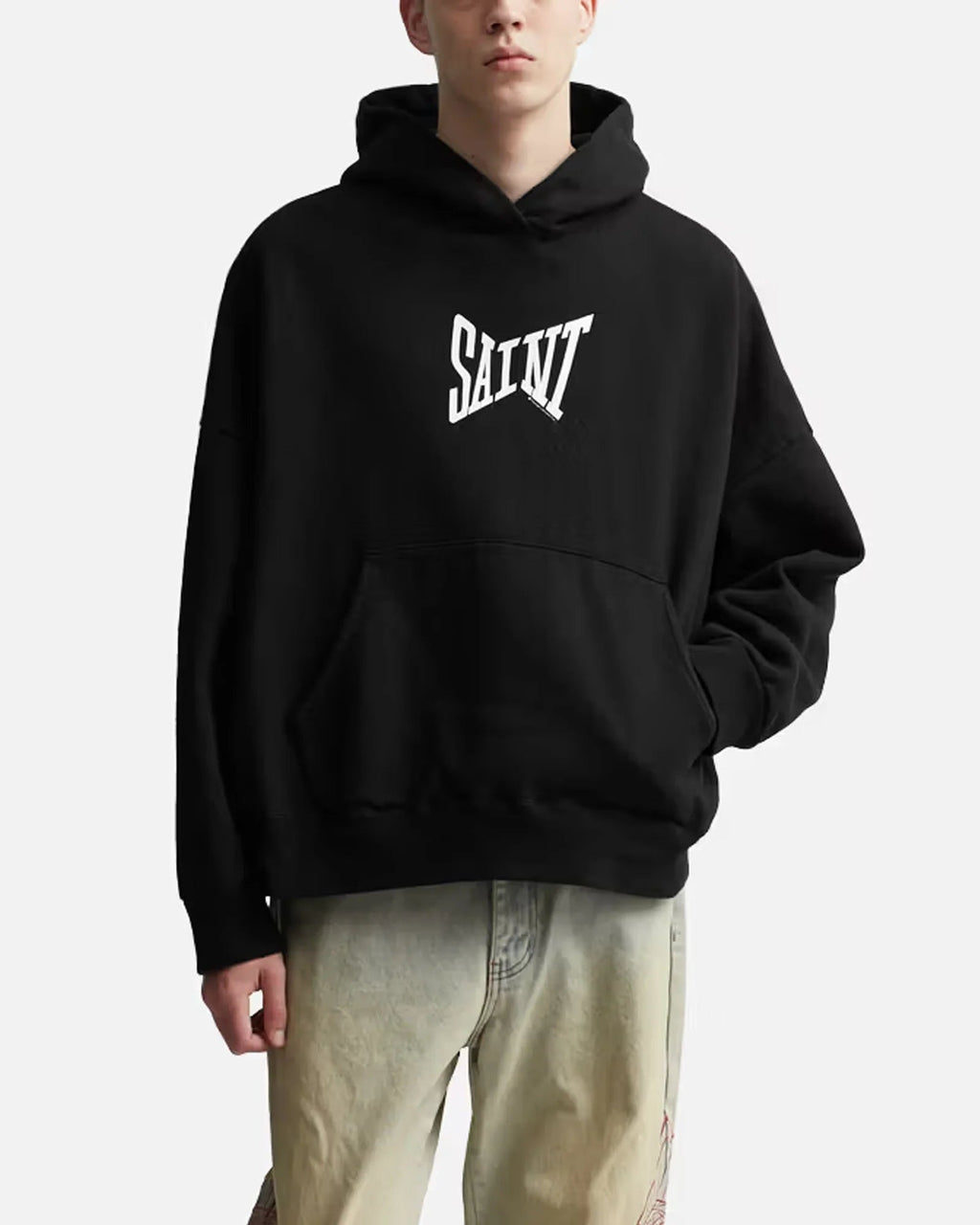Ribbon-Black-Saint-Hoodie