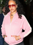 Rihanna Y2k Fashion Pink Jacket